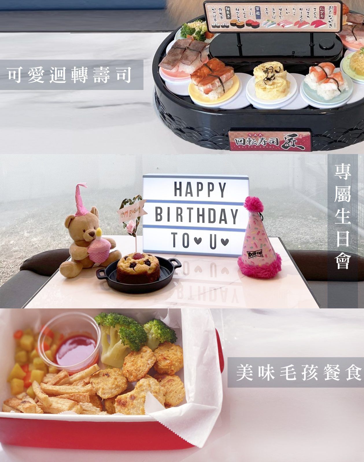 毛孩生日餐